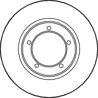 NATIONAL NBD281 - Тормозной диск abcparts.ee