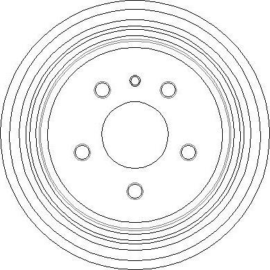 NATIONAL NDR315 - Тормозной барабан abcparts.ee
