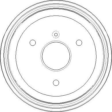 NATIONAL NDR325 - Тормозной барабан abcparts.ee