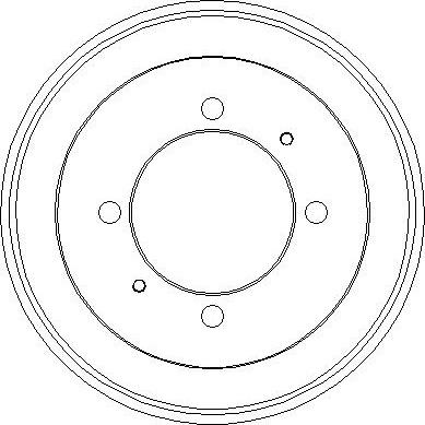 NATIONAL NDR279 - Тормозной барабан abcparts.ee