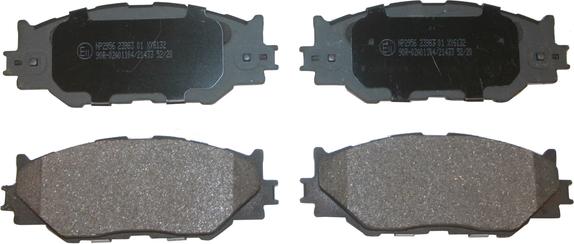 NATIONAL NP2956 - Тормозные колодки, дисковые, комплект abcparts.ee