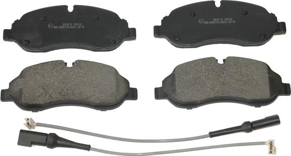 NATIONAL NP2698 - Тормозные колодки, дисковые, комплект abcparts.ee