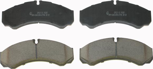 NATIONAL NP2619 - Тормозные колодки, дисковые, комплект abcparts.ee