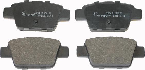 NATIONAL NP2078 - Тормозные колодки, дисковые, комплект abcparts.ee