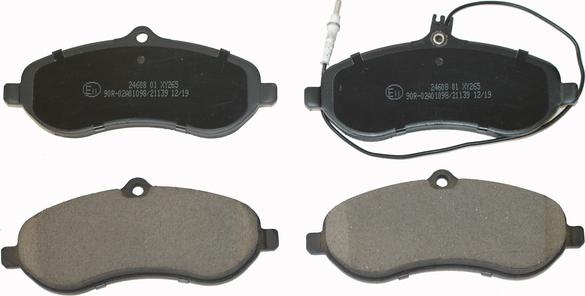 NATIONAL NP2115 - Тормозные колодки, дисковые, комплект abcparts.ee