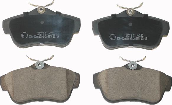 NATIONAL NP2290 - Тормозные колодки, дисковые, комплект abcparts.ee