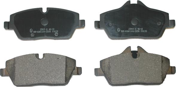 NATIONAL NP2747 - Тормозные колодки, дисковые, комплект abcparts.ee