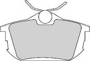 Necto FD6791N - Тормозные колодки, дисковые, комплект abcparts.ee