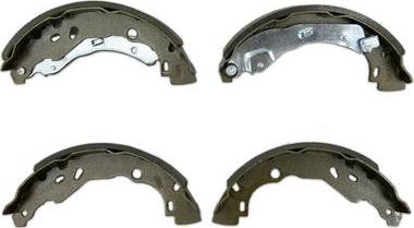 NiBK FN0619 - Комплект тормозных колодок, барабанные abcparts.ee