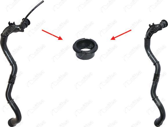 NIFEA 11493 - Уплотнительное кольцо, трубка нагнетаемого воздуха abcparts.ee