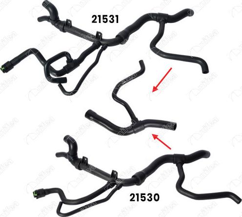 NIFEA 21535 - Шланг радиатора abcparts.ee