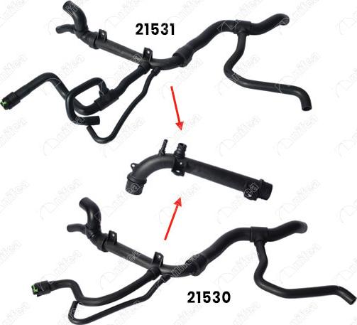 NIFEA 21532 - Трубка охлаждающей жидкости abcparts.ee