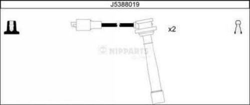 Nipparts J5388019 - Комплект проводов зажигания abcparts.ee
