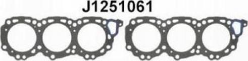 Nipparts J1251061 - Прокладка, головка цилиндра abcparts.ee