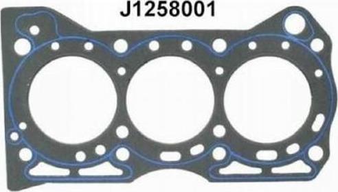 Nipparts J1258001 - Прокладка, головка цилиндра abcparts.ee