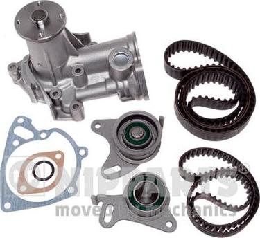 Nipparts N1160504 - Водяной насос + комплект зубчатого ремня ГРМ abcparts.ee