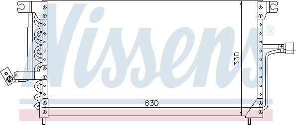 Nissens 94183 - Конденсатор кондиционера abcparts.ee