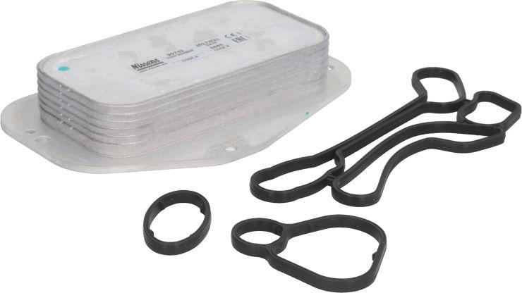 NISSENS 90741 - Масляный радиатор, двигательное масло abcparts.ee