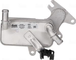 Nissens 91553 - Масляный радиатор, автоматическая коробка передач abcparts.ee