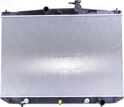 Nissens 606544 - Радиатор, охлаждение двигателя abcparts.ee