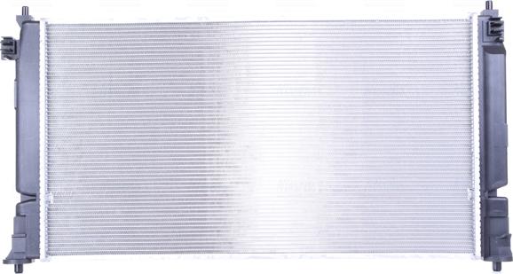 Nissens 606543 - Радиатор, охлаждение двигателя abcparts.ee