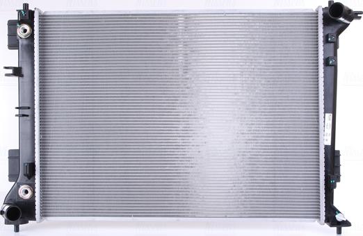NISSENS 606604 - Радиатор, охлаждение двигателя abcparts.ee