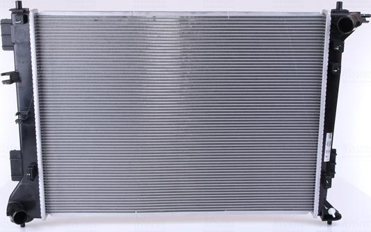 NISSENS 606603 - Радиатор, охлаждение двигателя abcparts.ee