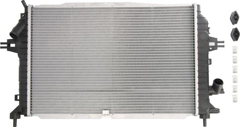 NISSENS 630705 - Радиатор, охлаждение двигателя abcparts.ee