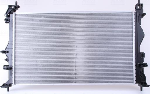 NISSENS 630785 - Радиатор, охлаждение двигателя abcparts.ee