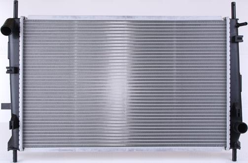 Nissens 62056A - Радиатор, охлаждение двигателя abcparts.ee