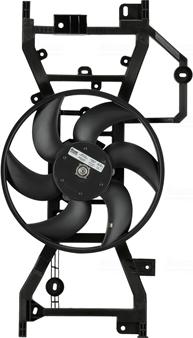 NISSENS 850123 - Вентилятор, охлаждение двигателя abcparts.ee