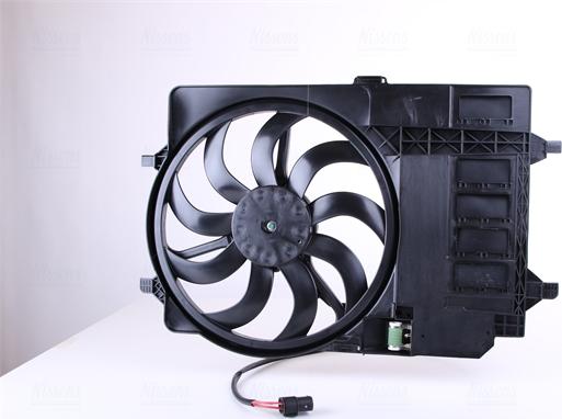 NISSENS 85125 - Вентилятор, охлаждение двигателя abcparts.ee