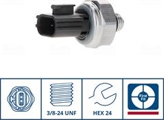 NISSENS 301007 - Пневматический выключатель, кондиционер abcparts.ee