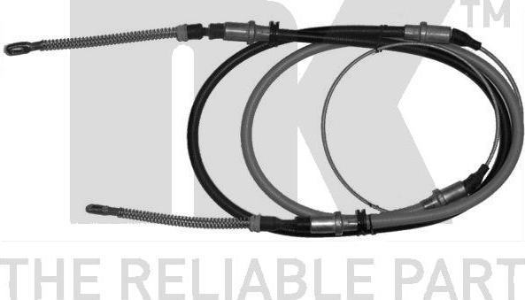 NK 903663 - Тросик, cтояночный тормоз abcparts.ee