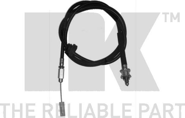 NK 924735 - Трос, управление сцеплением abcparts.ee