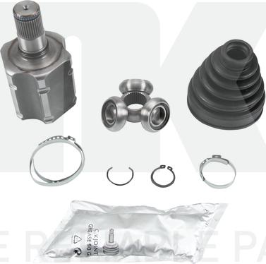 NK 5147222 - Комплект ШРУСа, приводной вал, шарнир abcparts.ee