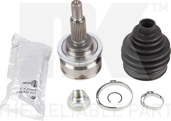 NK 515229 - Комплект ШРУСа, приводной вал, шарнир abcparts.ee