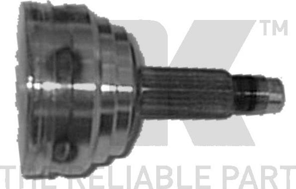 NK 512312 - Комплект ШРУСа, приводной вал, шарнир abcparts.ee
