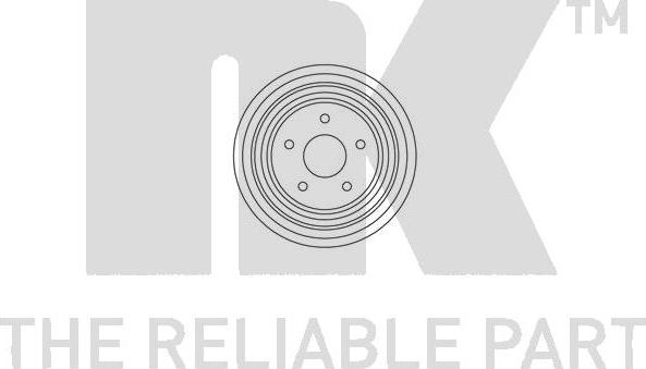 NK 252518 - Тормозной барабан abcparts.ee