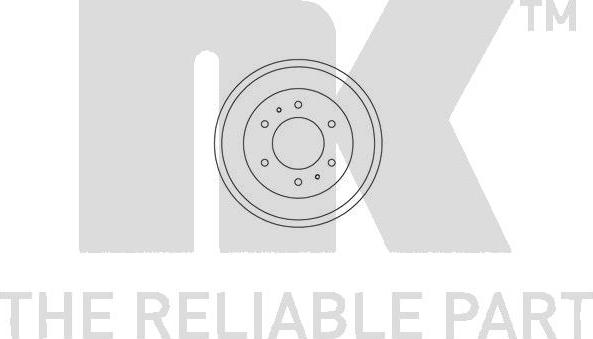 NK 263001 - Тормозной барабан abcparts.ee
