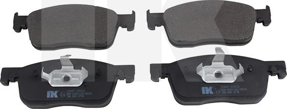 NK 229997 - Тормозные колодки, дисковые, комплект abcparts.ee