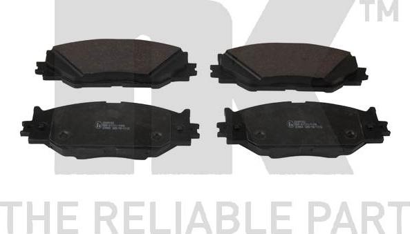 NK 2245102 - Тормозные колодки, дисковые, комплект abcparts.ee