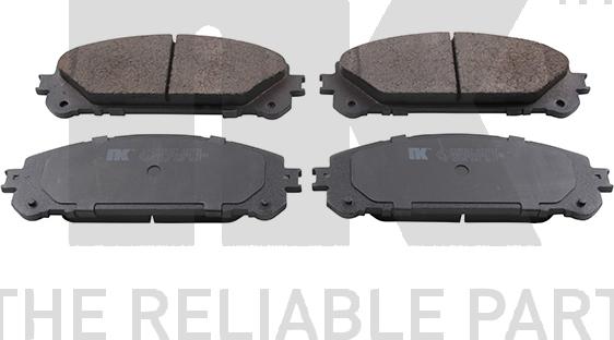 NK 2245107 - Тормозные колодки, дисковые, комплект abcparts.ee