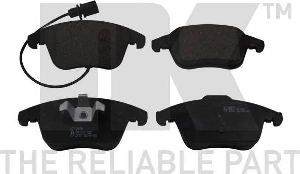 NK 224794 - Тормозные колодки, дисковые, комплект abcparts.ee