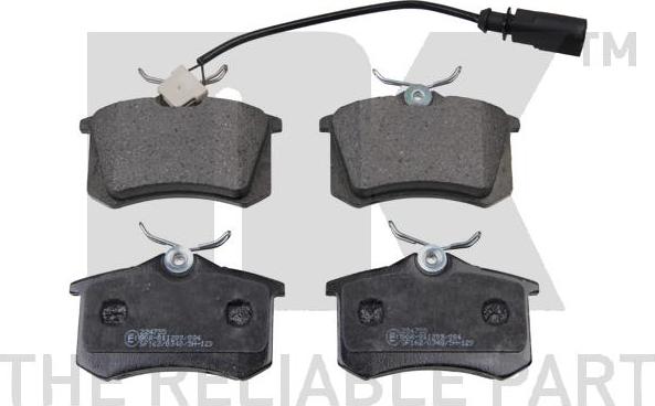 NK 224755 - Тормозные колодки, дисковые, комплект abcparts.ee