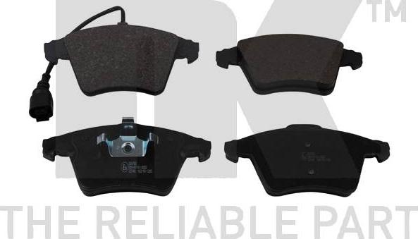 NK 224 762 - Тормозные колодки, дисковые, комплект abcparts.ee