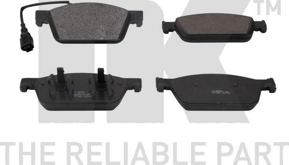 NK 2247102 - Тормозные колодки, дисковые, комплект abcparts.ee
