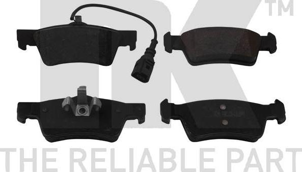 NK 224789 - Тормозные колодки, дисковые, комплект abcparts.ee