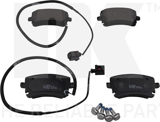 NK 224786 - Тормозные колодки, дисковые, комплект abcparts.ee