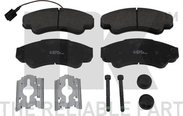 NK 221948 - Тормозные колодки, дисковые, комплект abcparts.ee